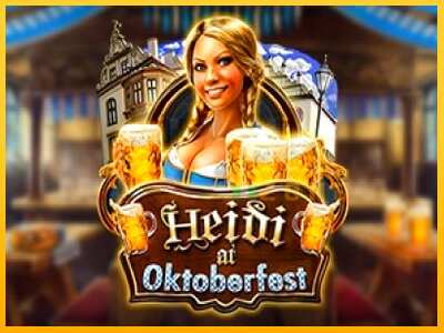 Дастгоҳ барои пул Heidi at Oktoberfest