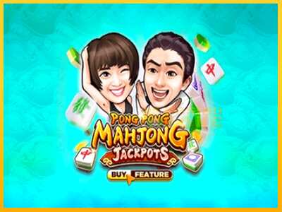 Дастгоҳ барои пул Pong Pong Mahjong Jackpots