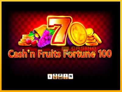 Дастгоҳ барои пул Cashn Fruits Fortune 100