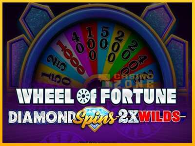 Дастгоҳ барои пул Wheel of Fortune Diamond Spins 2x Wilds