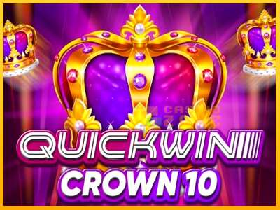 Дастгоҳ барои пул Quick Win Crown 10