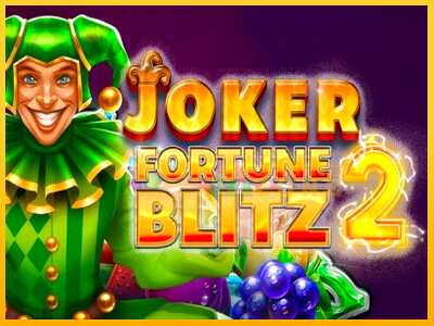 Дастгоҳ барои пул Joker Fortune Blitz 2