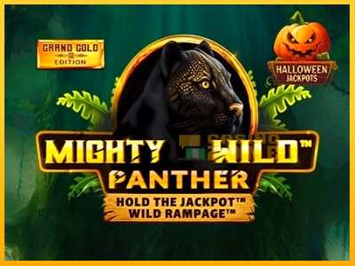 Дастгоҳ барои пул Mighty Wild: Panther Grand Gold Edition Halloween Jackpots