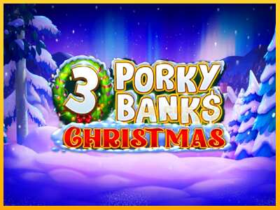 Дастгоҳ барои пул 3 Porky Banks Christmas