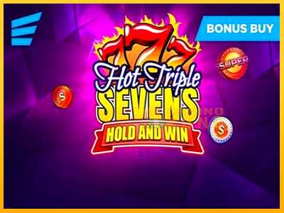 Дастгоҳ барои пул Hot Triple Sevens Hold & Win