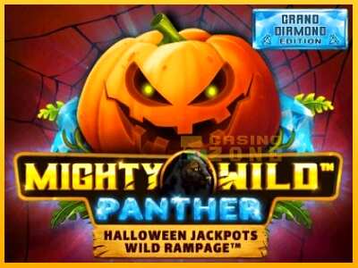 Дастгоҳ барои пул Mighty Wild: Panther Grand Diamond Edition Halloween Jackpots