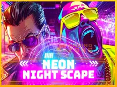 Дастгоҳ барои пул Neon Night Scape