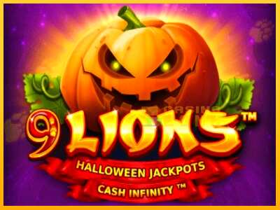 Дастгоҳ барои пул 9 Lions Halloween Jackpots