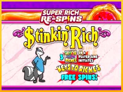 Дастгоҳ барои пул Stinkin Rich Super Rich Re-Spins