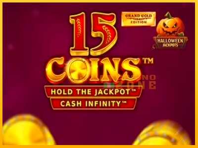 Дастгоҳ барои пул 15 Coins Grand Gold Edition Halloween Jackpot