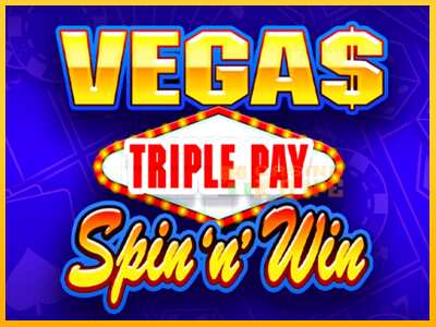 Дастгоҳ барои пул Vegas Triple Pay Spin n Win