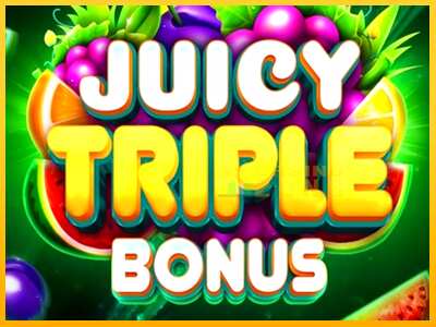 Дастгоҳ барои пул Juicy Triple Bonus